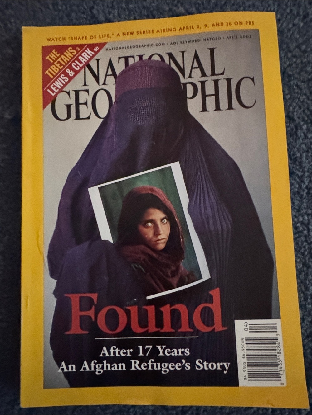 National Geographic magazine April 2002